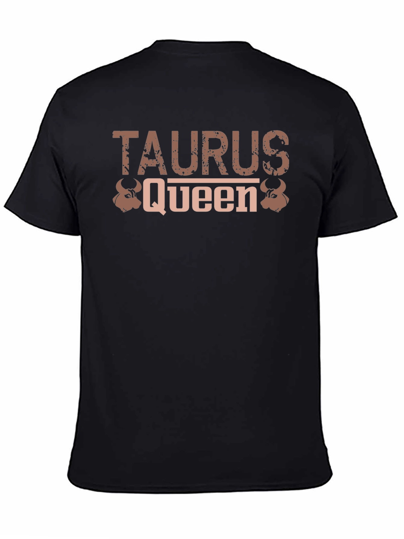 Taurus Queen Black Graphic Tee