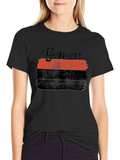 Yemen Flag Graphic T-Shirt - Black