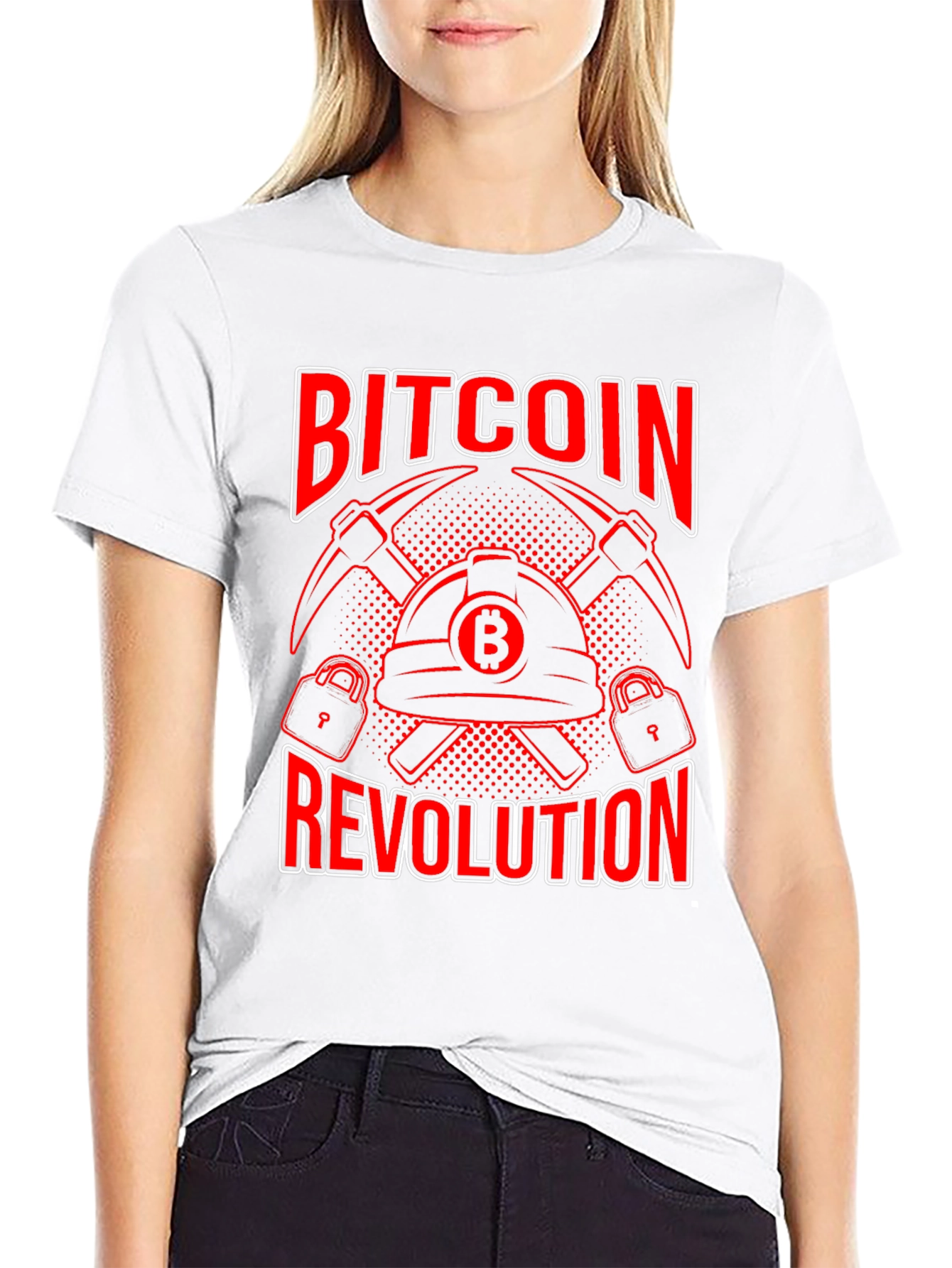 Bitcoin Revolution Graphic T-Shirt