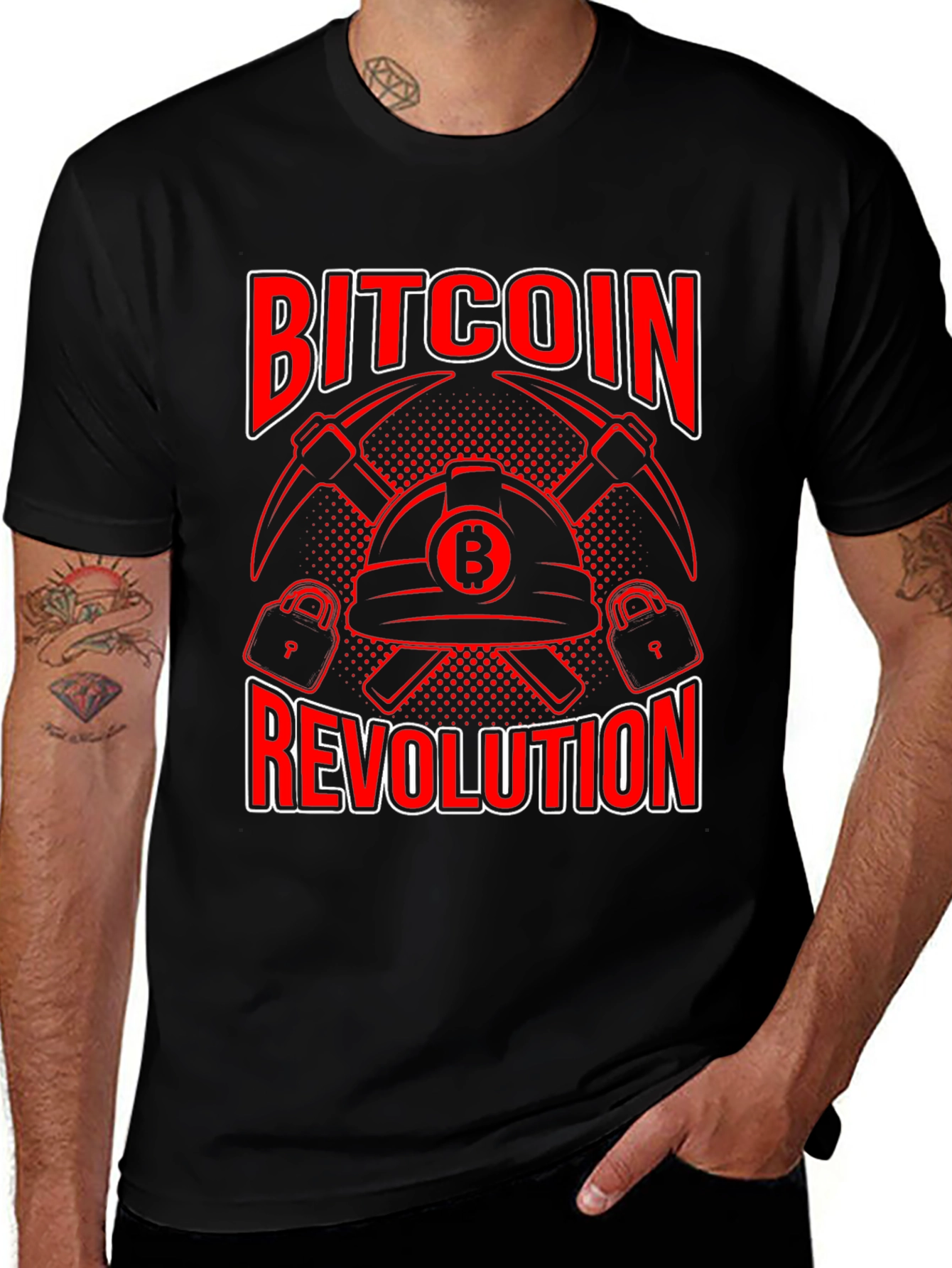 Bitcoin Revolution Graphic T-Shirt