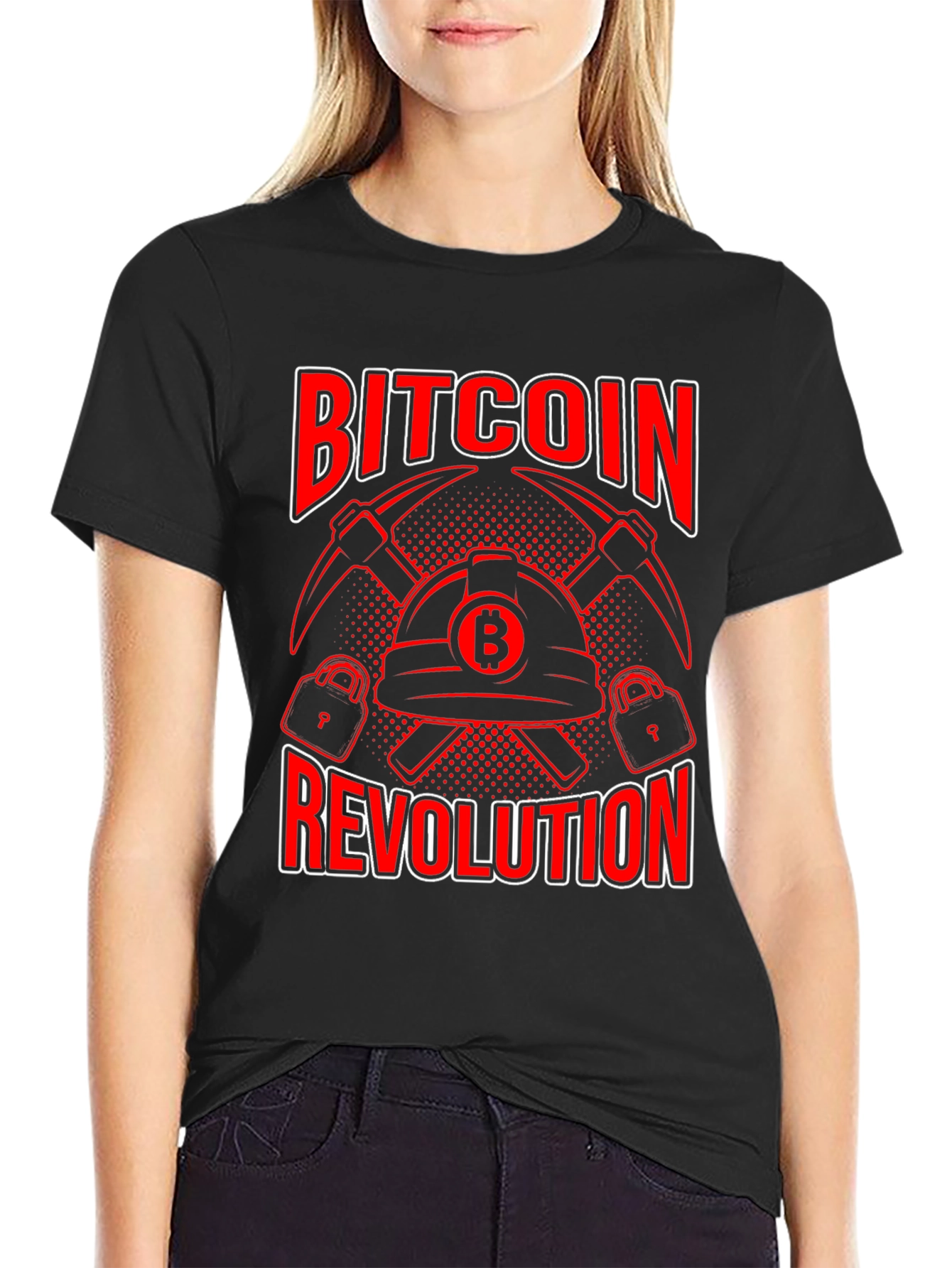 Bitcoin Revolution Graphic T-Shirt