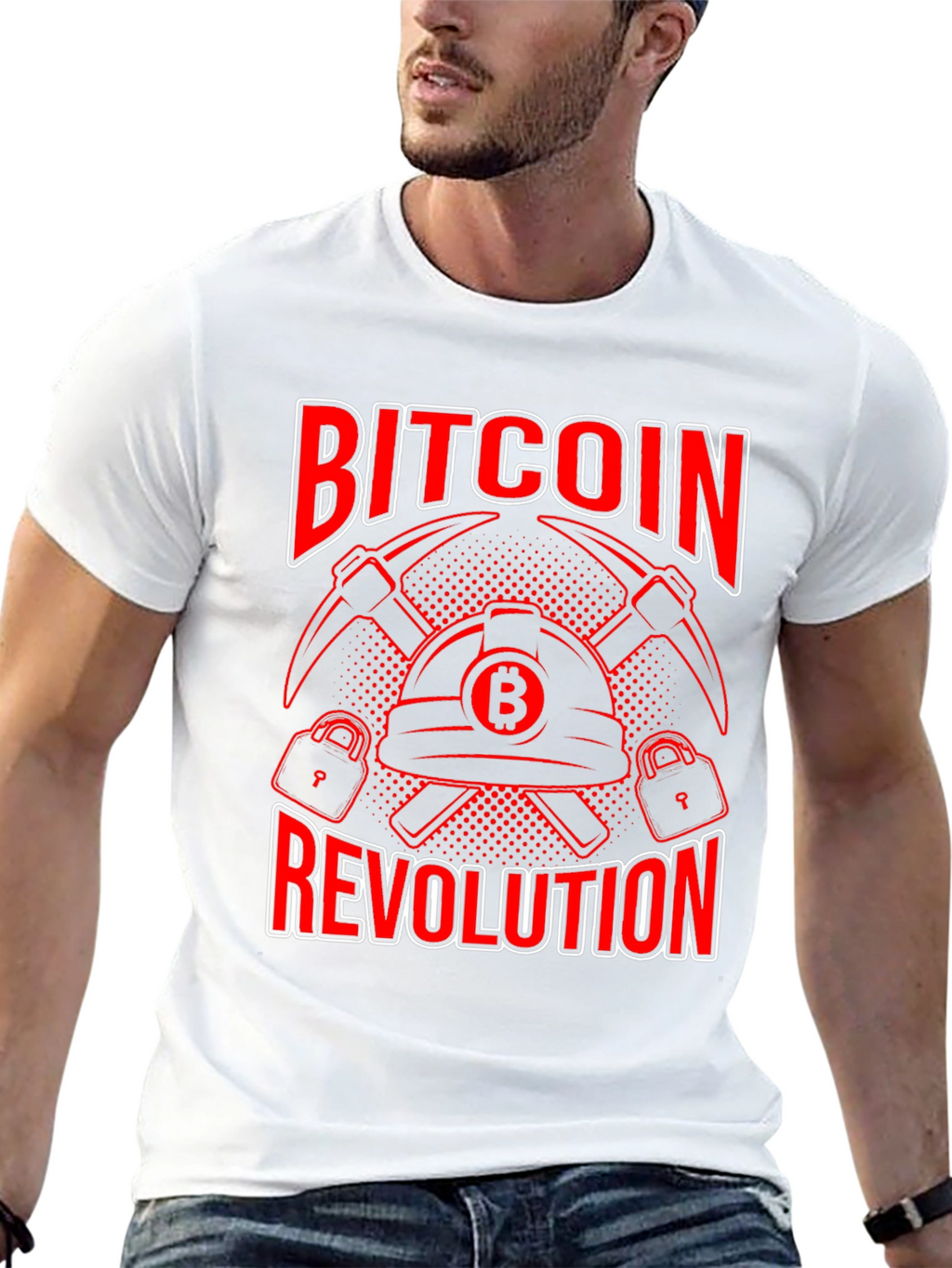Bitcoin Revolution Graphic T-Shirt