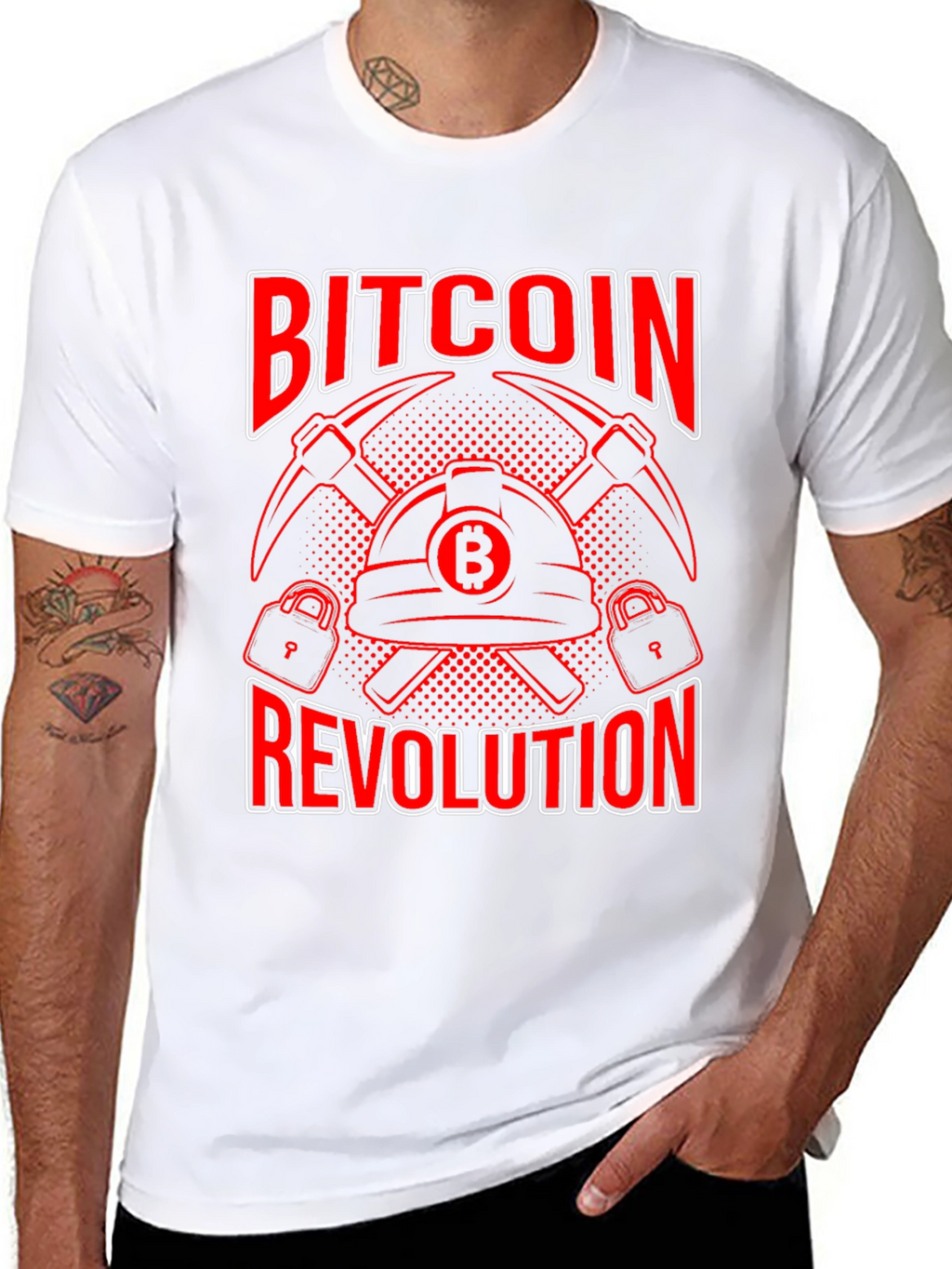 Bitcoin Revolution Graphic T-Shirt