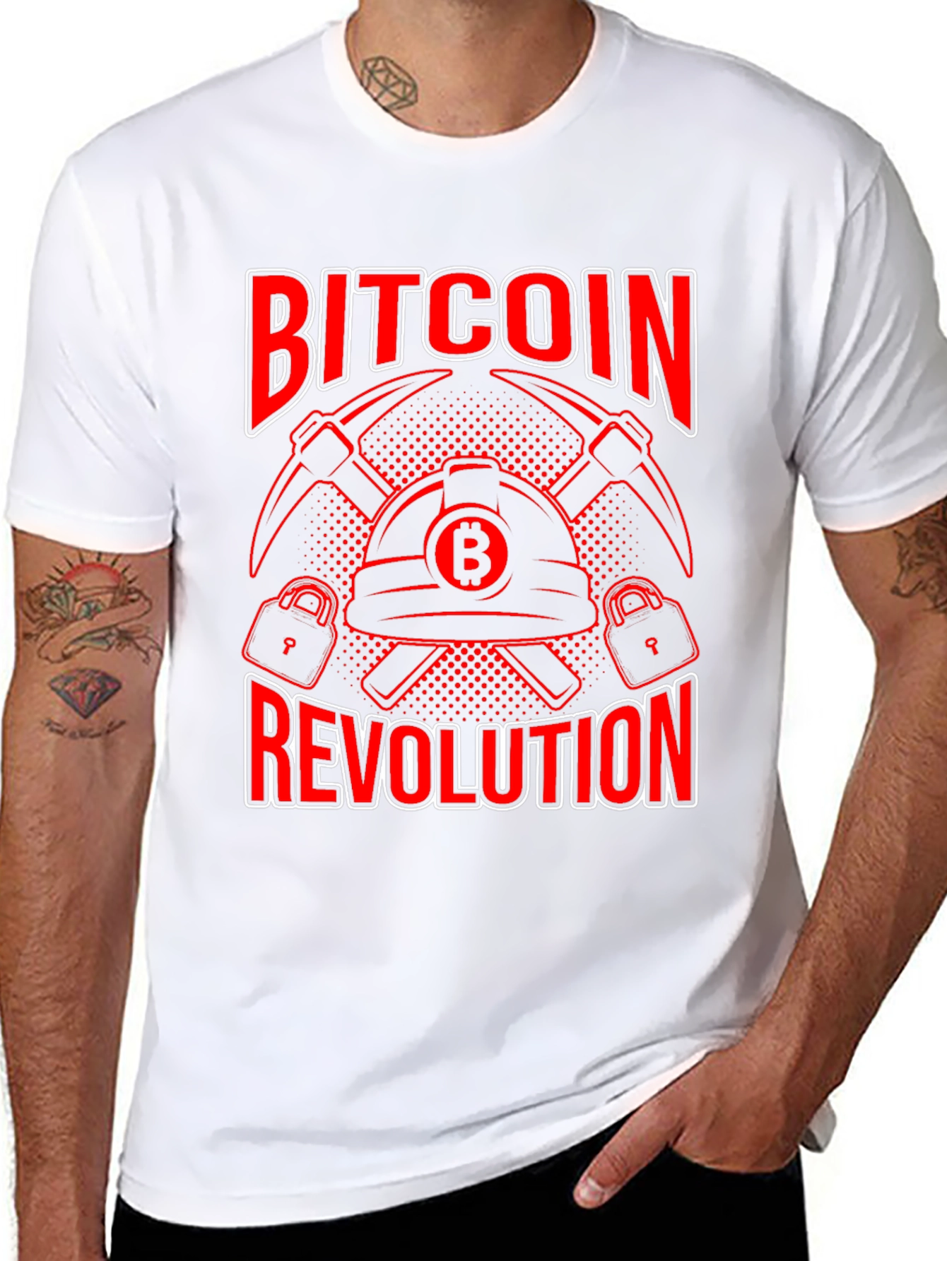 Bitcoin Revolution Graphic T-Shirt