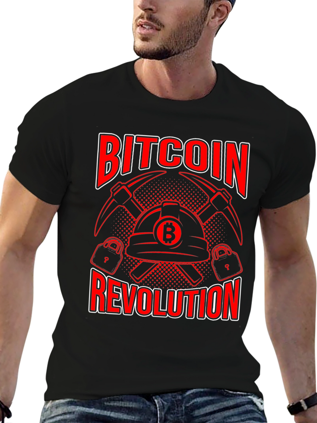 Bitcoin Revolution Graphic T-Shirt