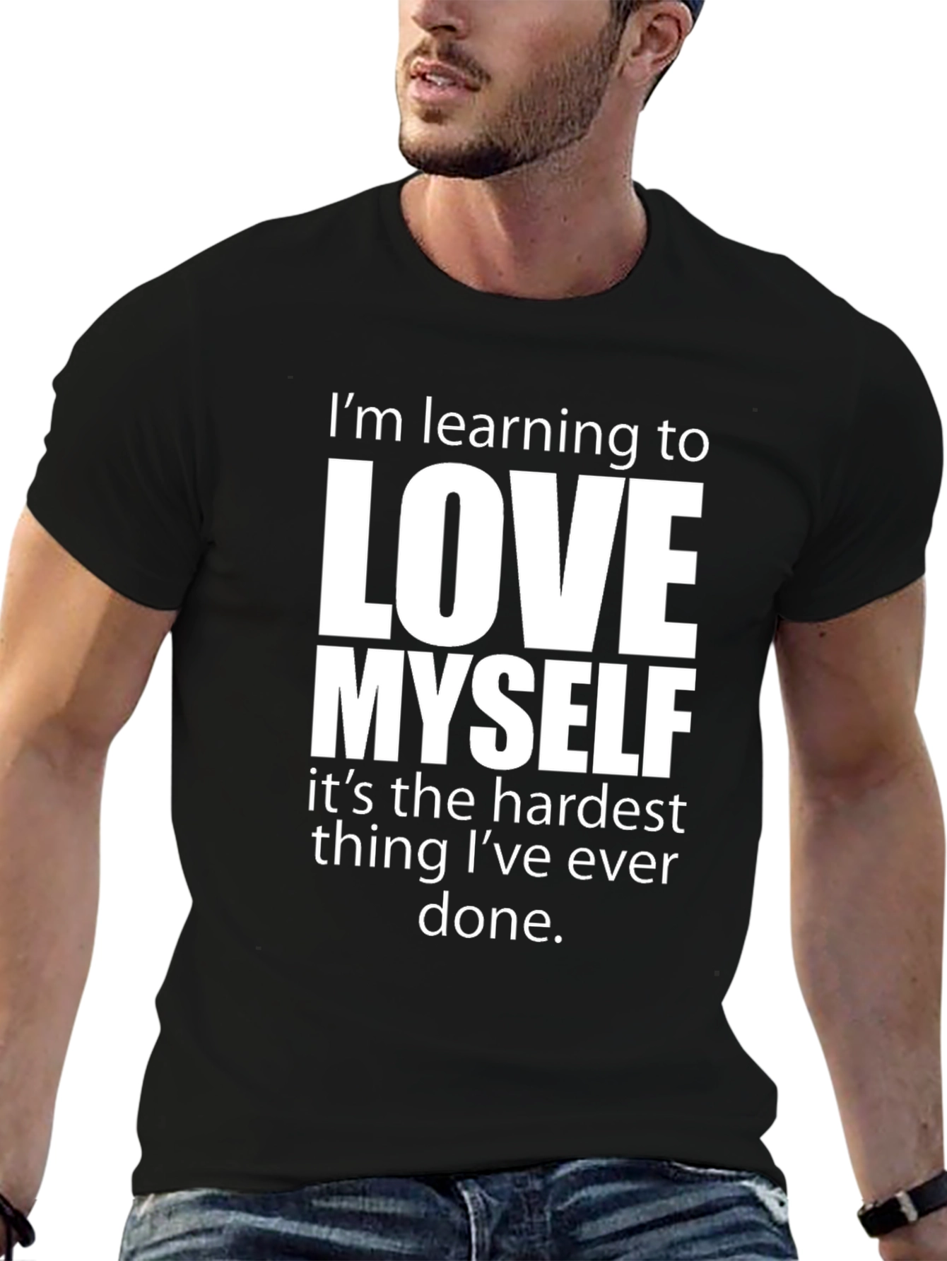 Love Myself T-Shirt - Motivational Graphic Tee