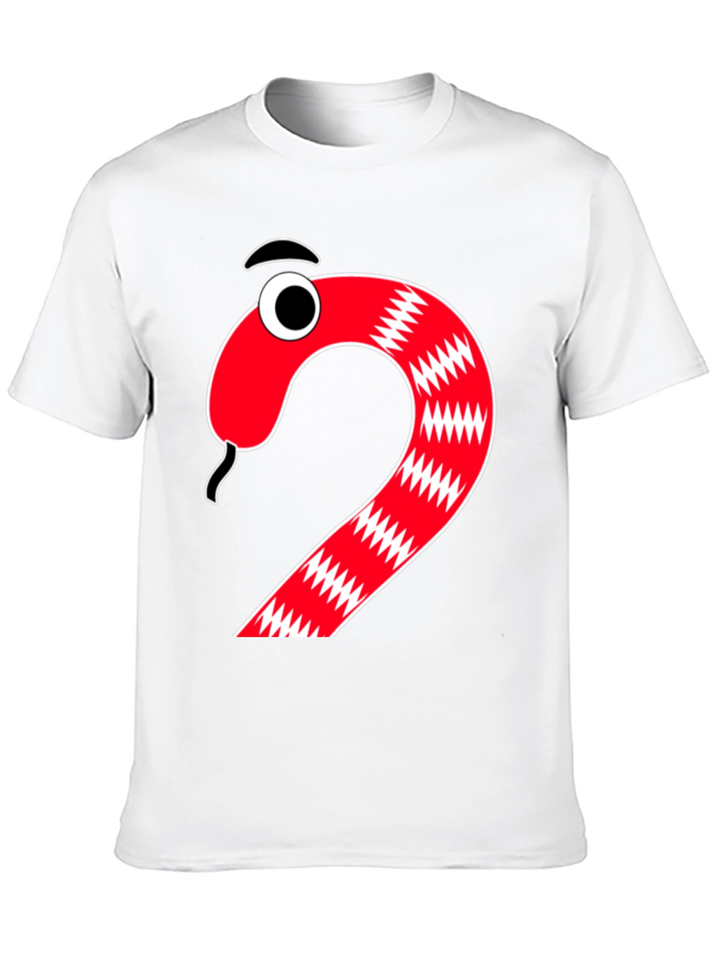 Cartoon Snake Graphic Tee