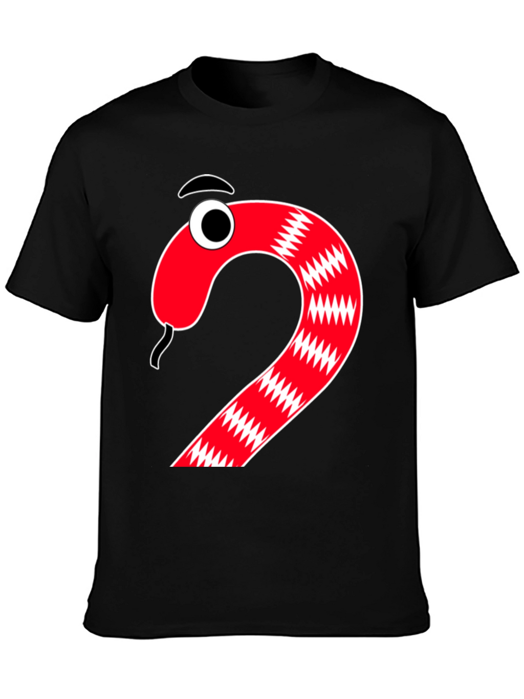 Cartoon Snake Graphic Tee