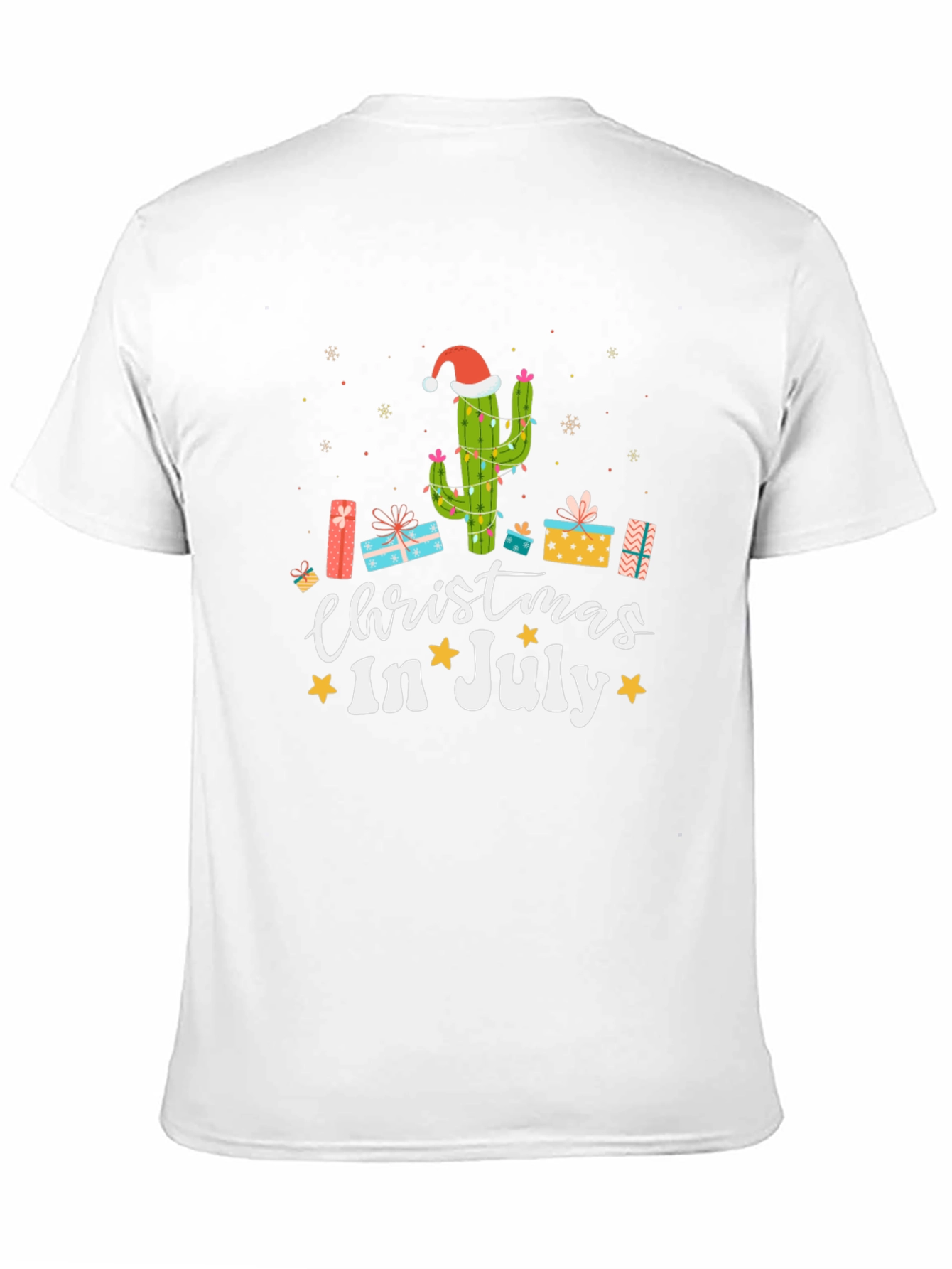 Christmas in July Cactus T-Shirt