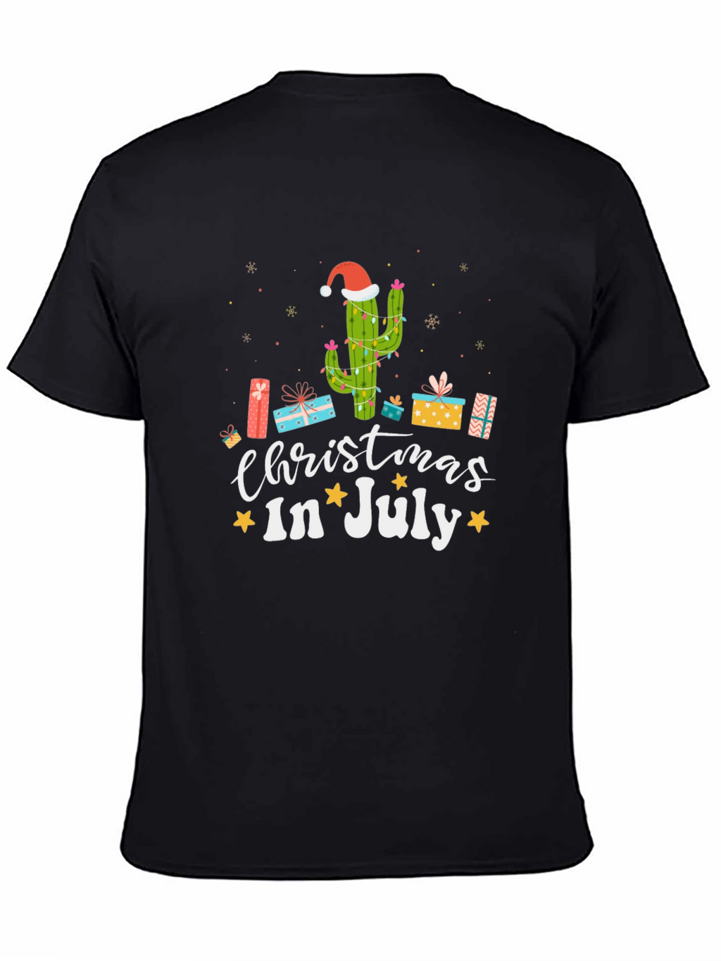 Christmas in July Cactus T-Shirt