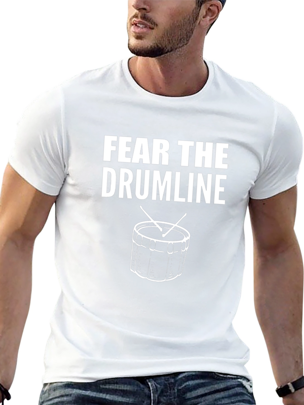 Fear the Drumline Black T-Shirt