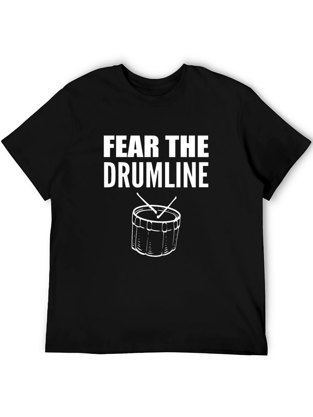 Fear the Drumline Black T-Shirt