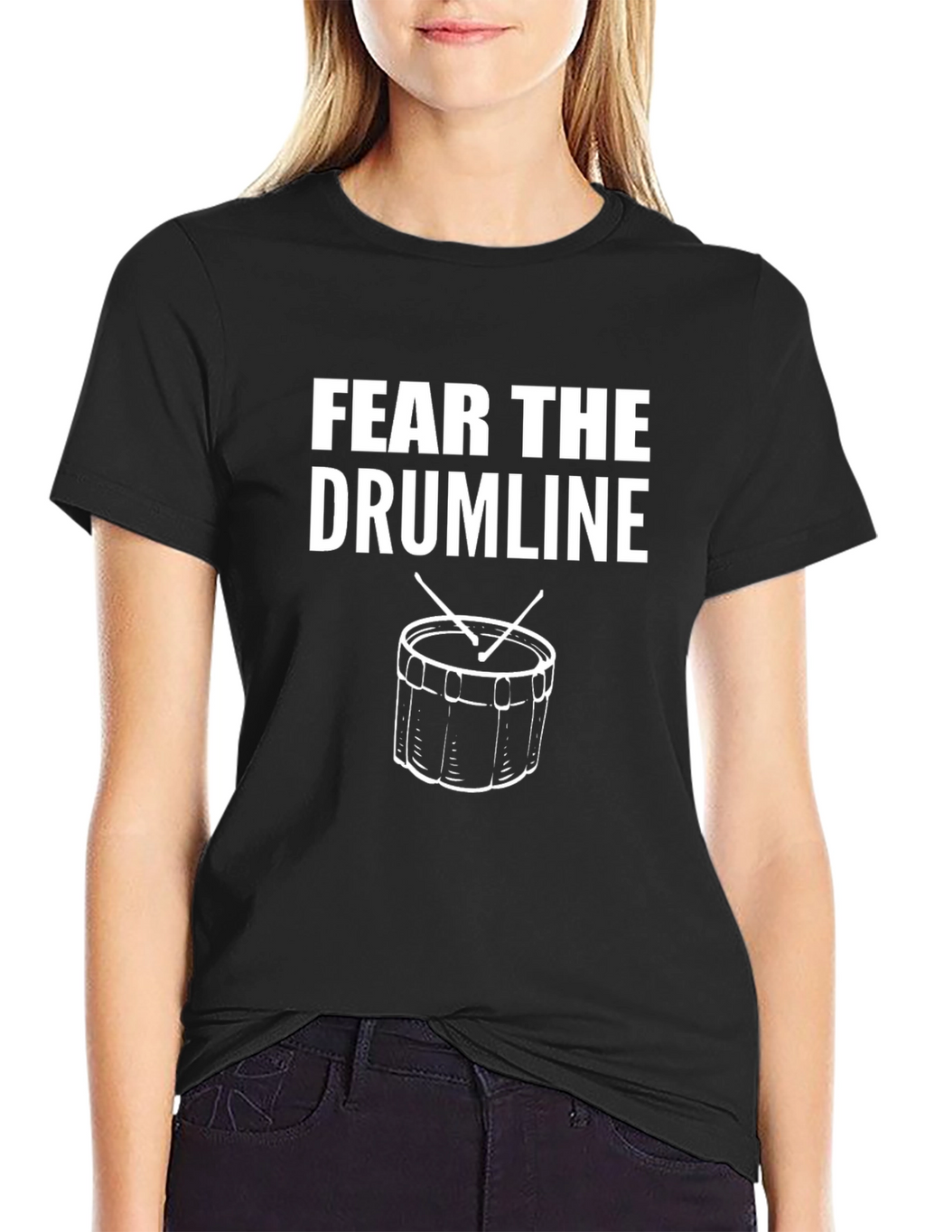 Fear the Drumline Black T-Shirt