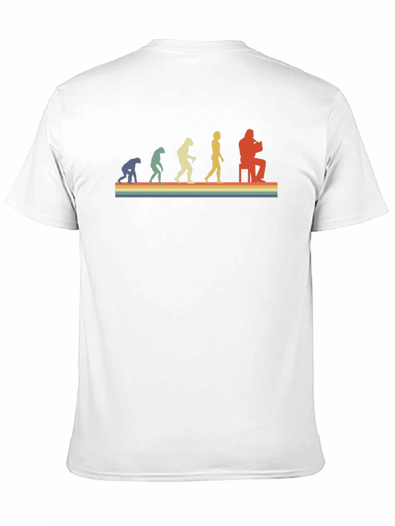 Retro Evolution Musician T-Shirt - Black