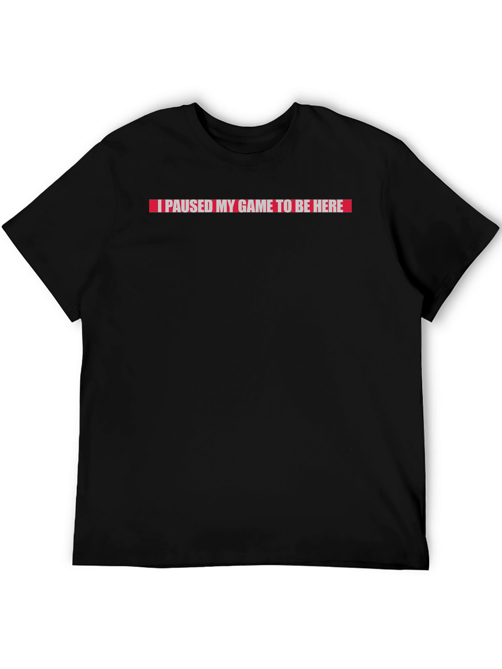 I Paused My Game To Be Here Graphic Tee