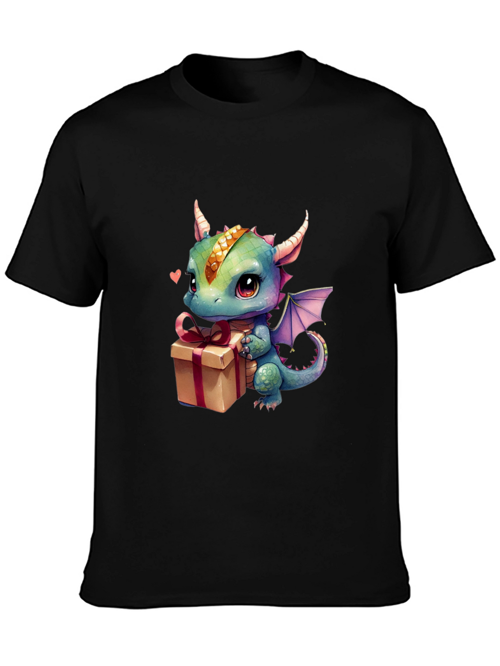 Dragon Gift T-Shirt - Cute Cartoon Animal Tee