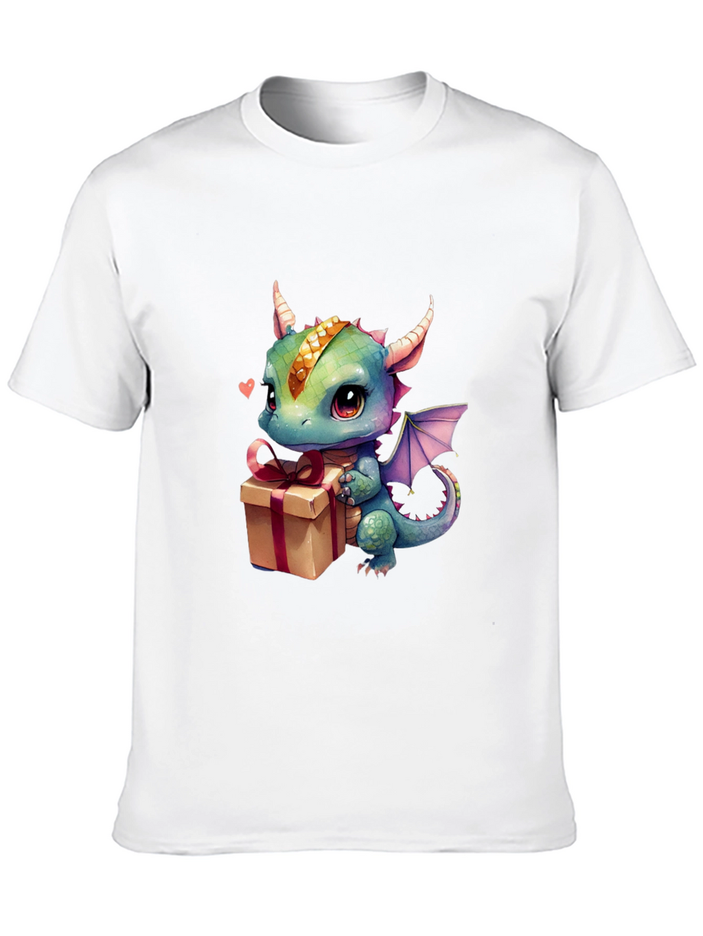 Dragon Gift T-Shirt - Cute Cartoon Animal Tee