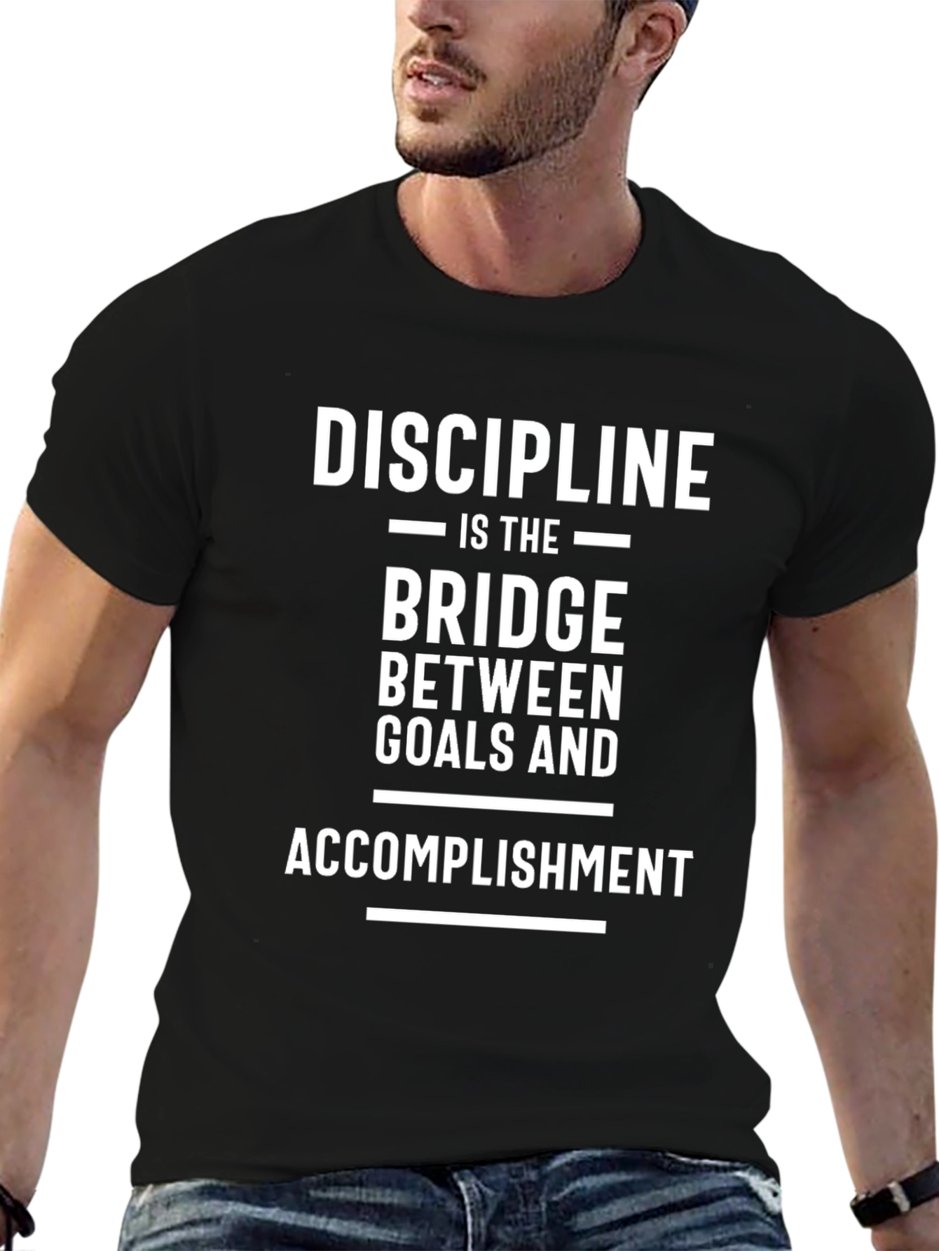 Discipline Bridge Goals Accomplishment T-Shirt