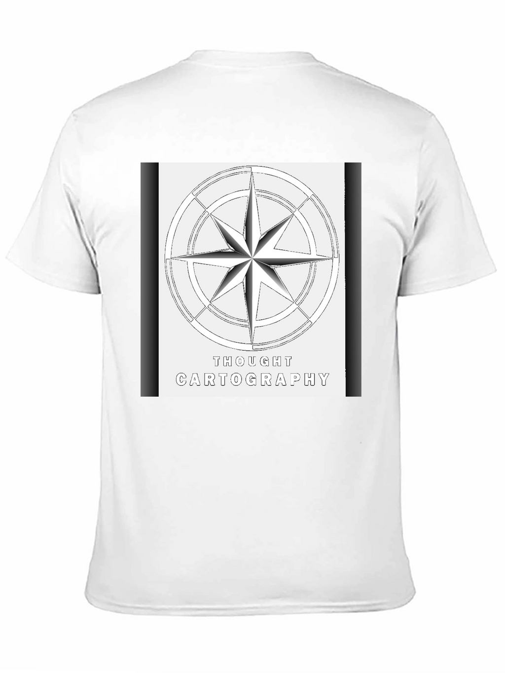 Thought Cartography Graphic T-Shirt - Black
