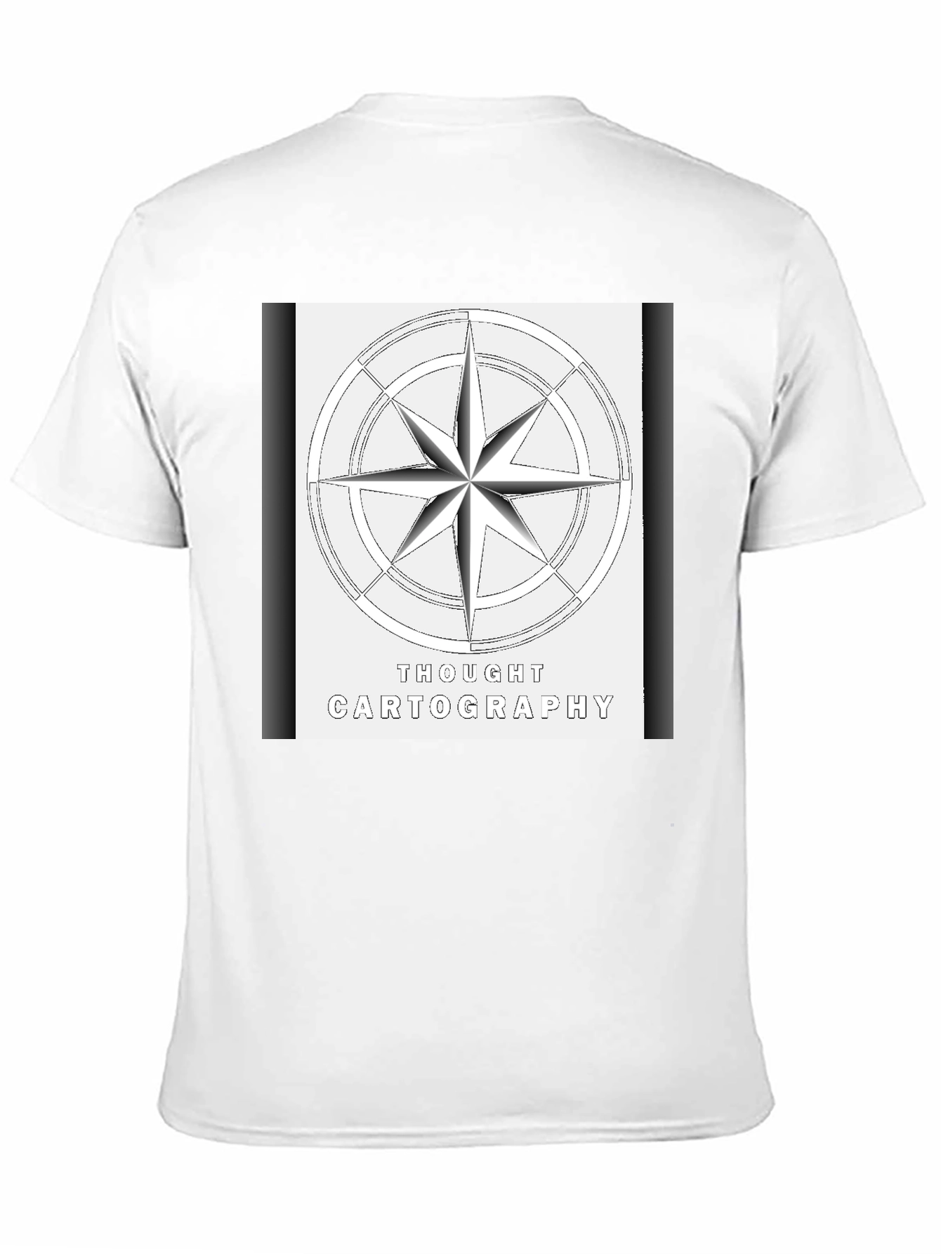 Thought Cartography Graphic T-Shirt - Black