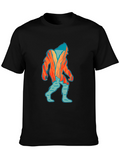 Bigfoot Graphic T-Shirt - Quirky Sasquatch Design