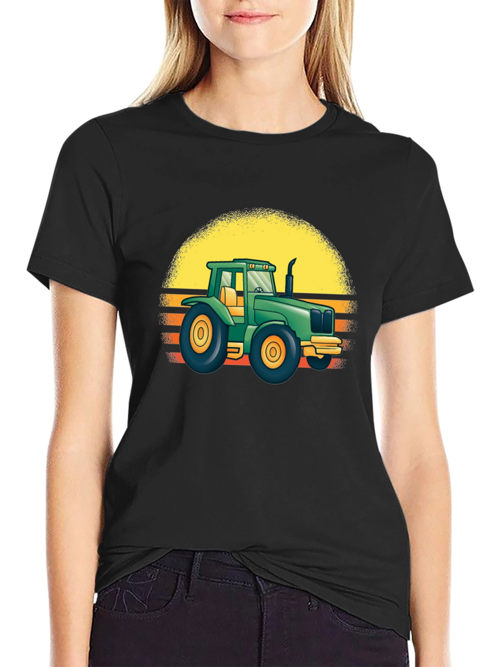 Retro Tractor Graphic T-Shirt - Farm Life Apparel
