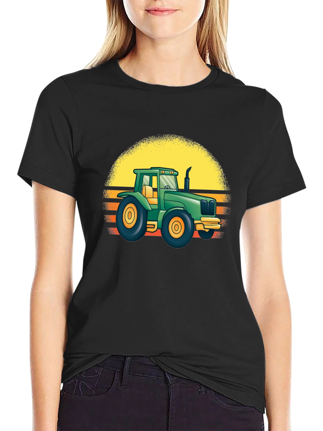 Retro Tractor Graphic T-Shirt - Farm Life Apparel