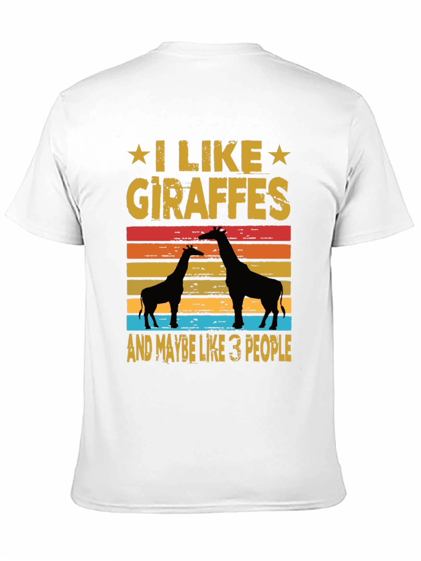 I Like Giraffes T-Shirt Animal Lover Tee