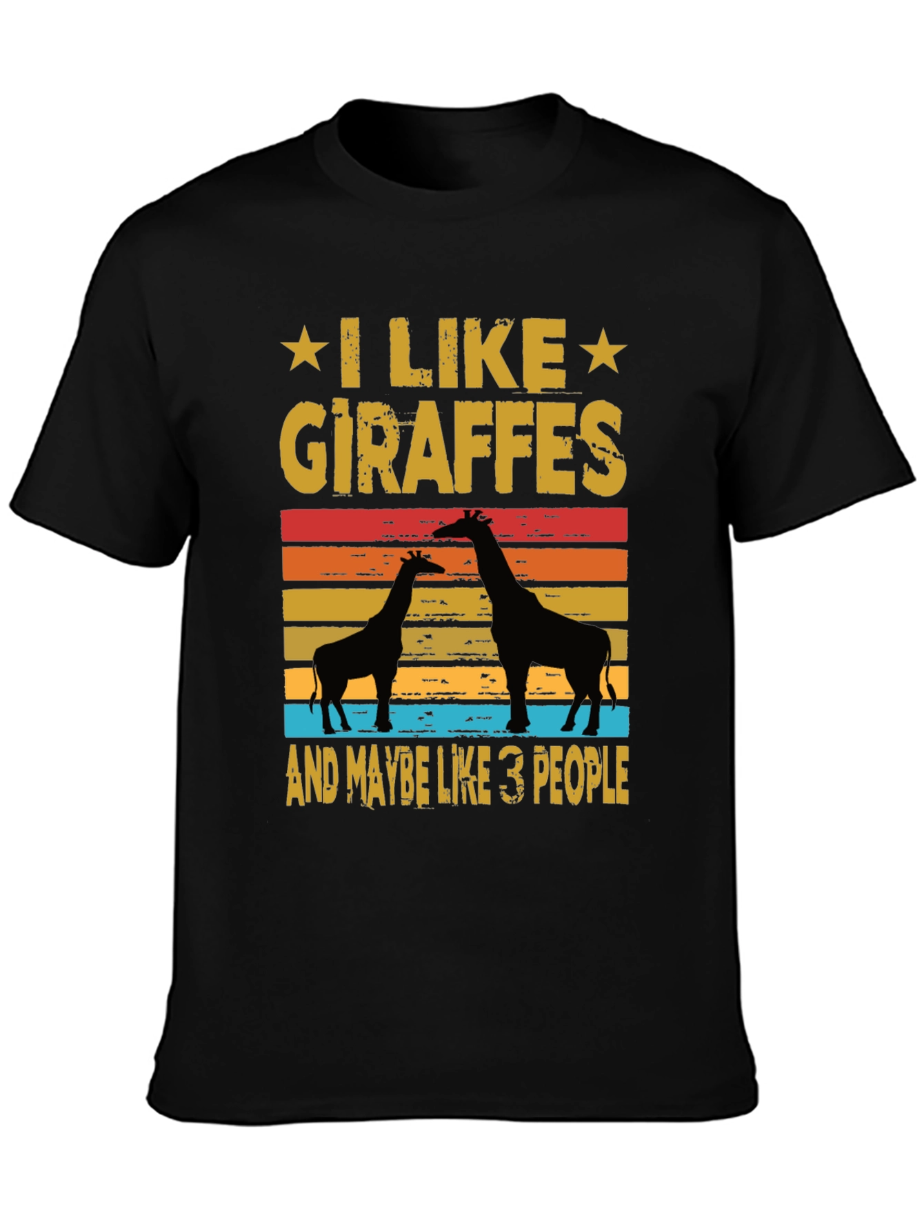 I Like Giraffes T-Shirt Animal Lover Tee