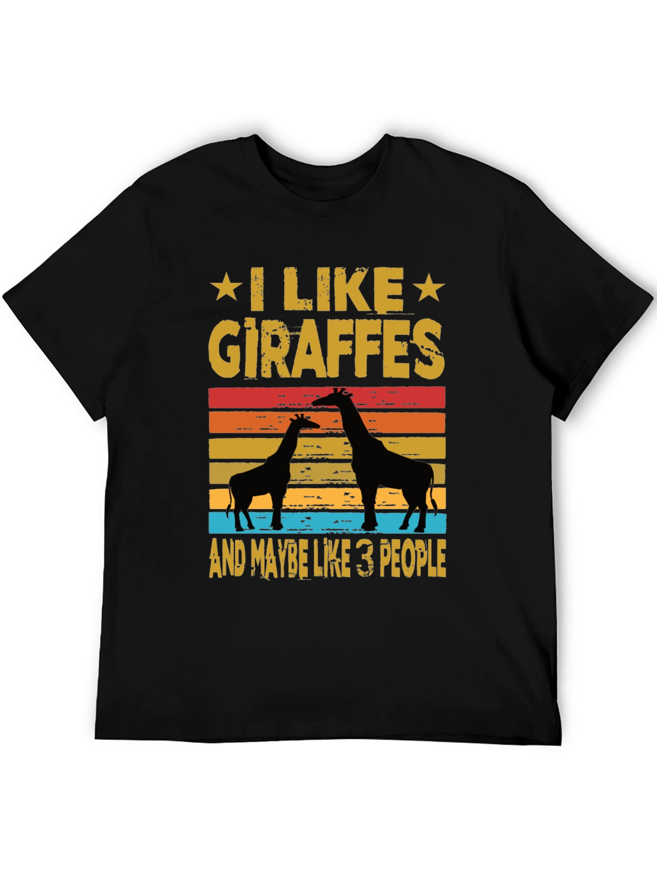 I Like Giraffes T-Shirt Animal Lover Tee