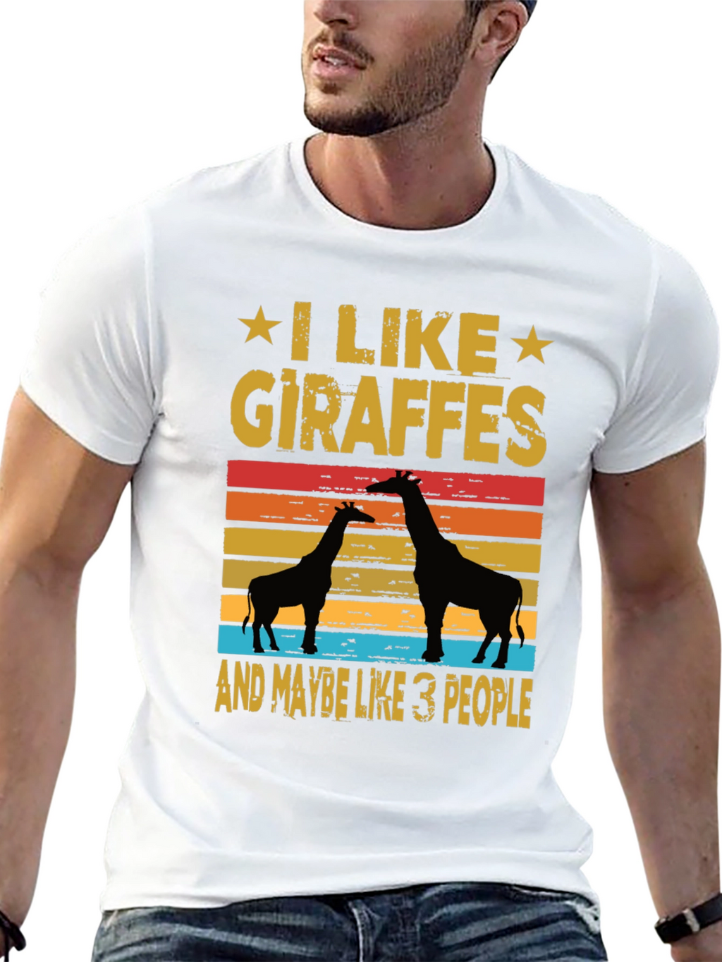 I Like Giraffes T-Shirt Animal Lover Tee