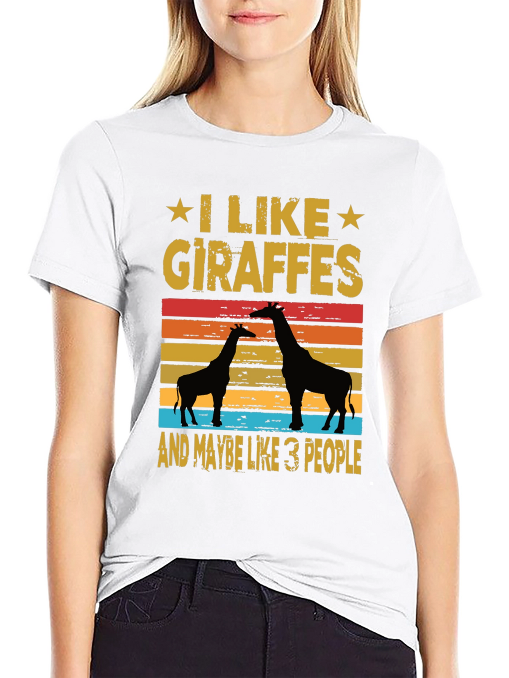 I Like Giraffes T-Shirt Animal Lover Tee