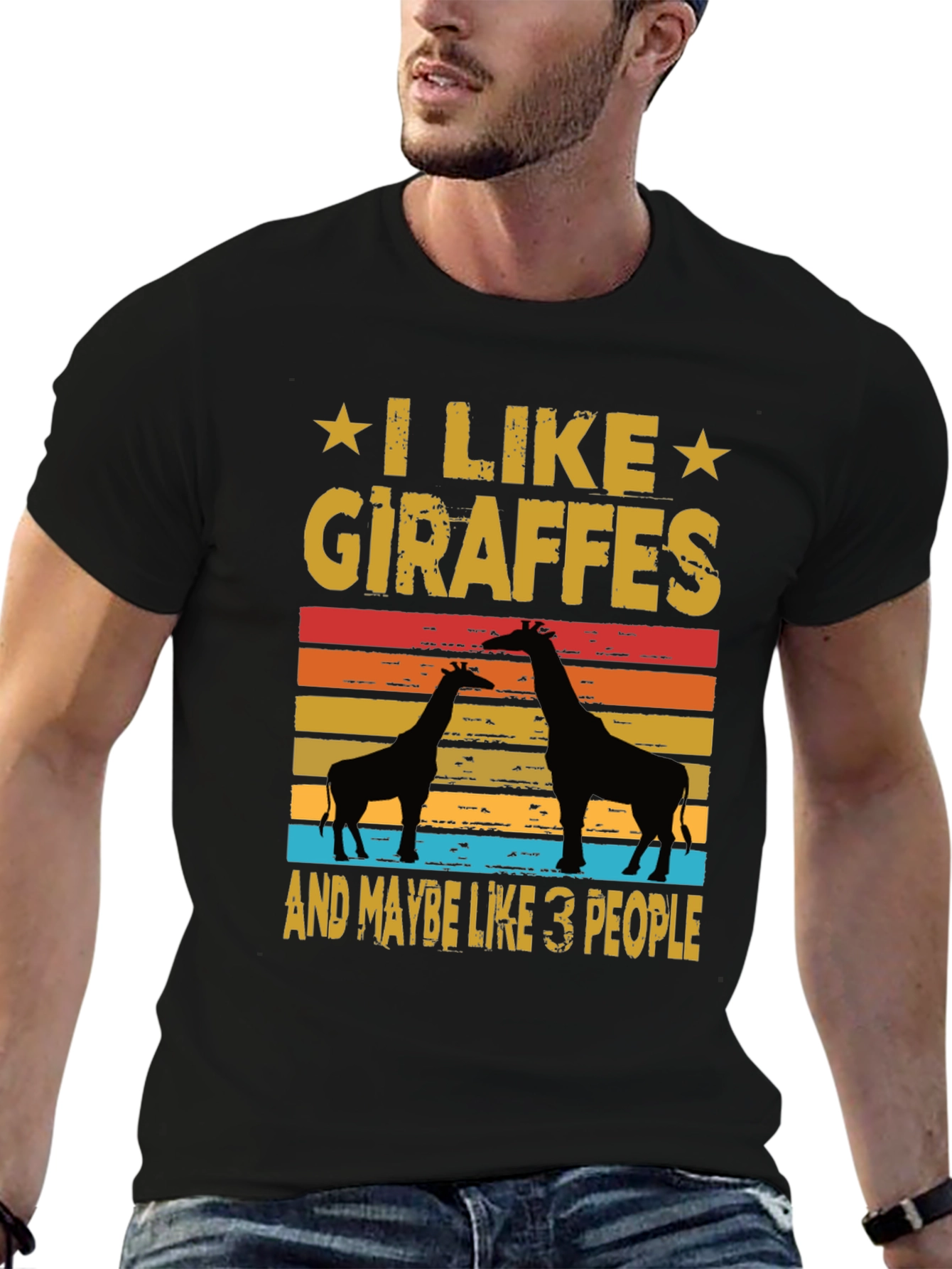 I Like Giraffes T-Shirt Animal Lover Tee