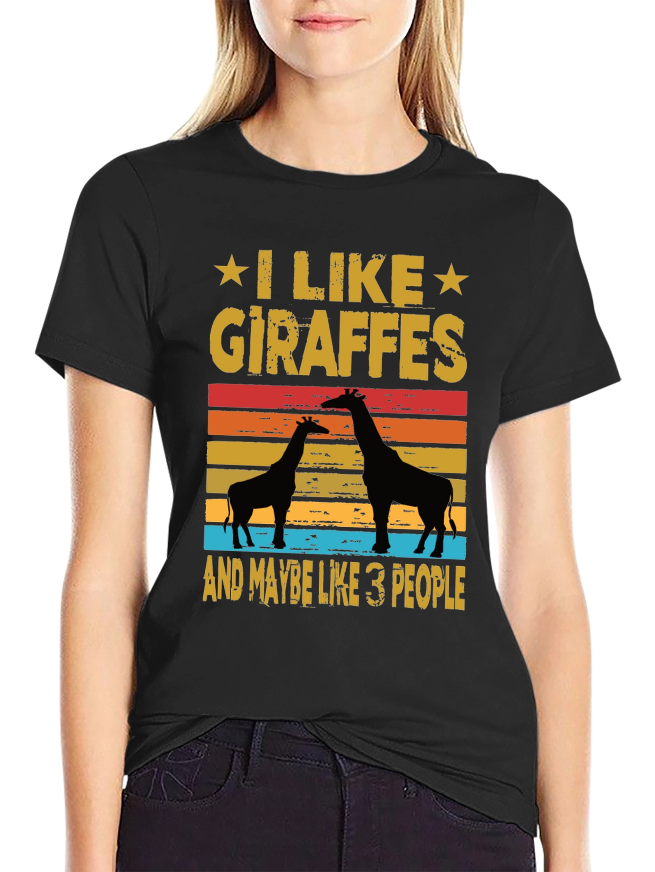 I Like Giraffes T-Shirt Animal Lover Tee