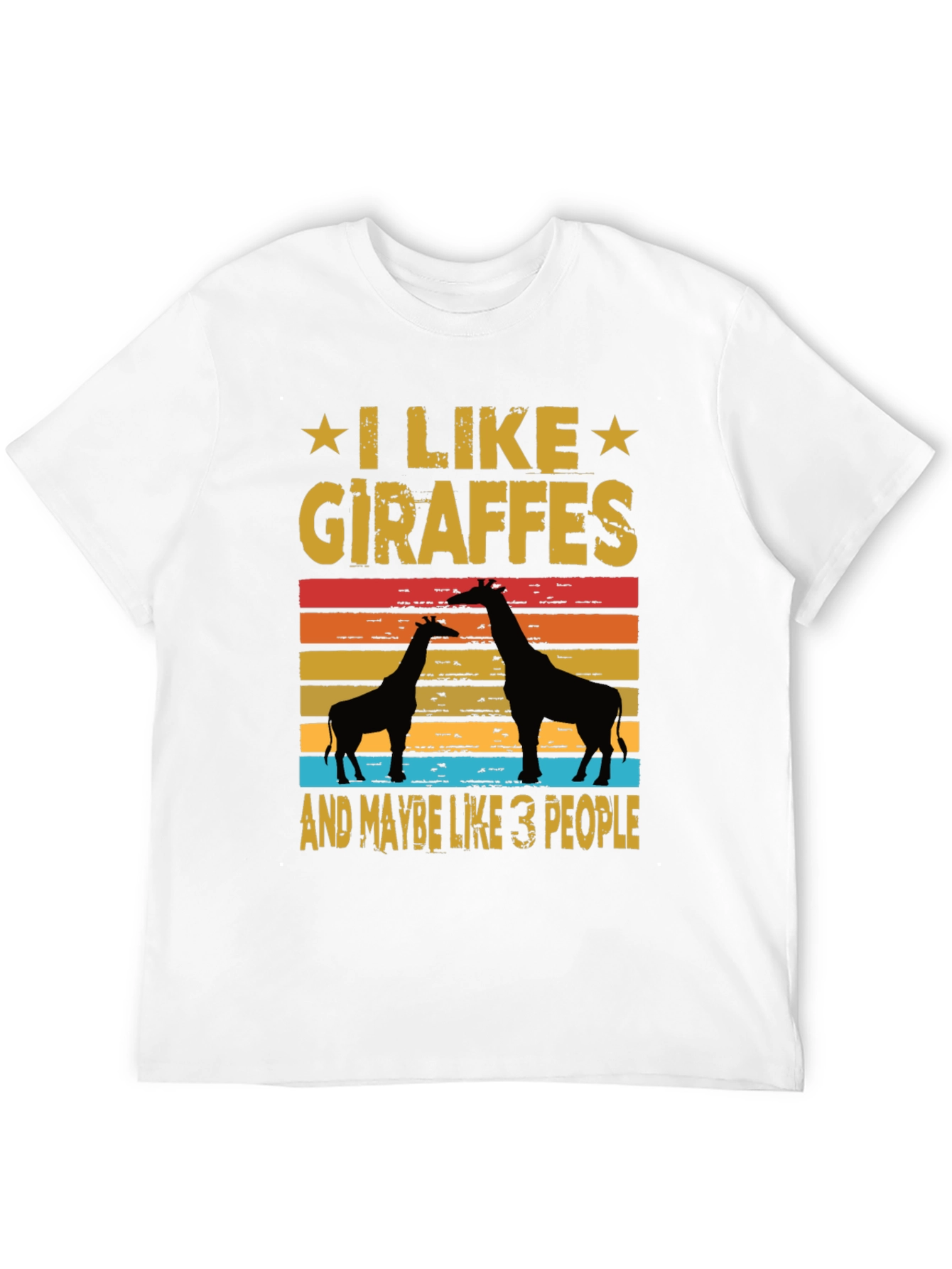 I Like Giraffes T-Shirt Animal Lover Tee