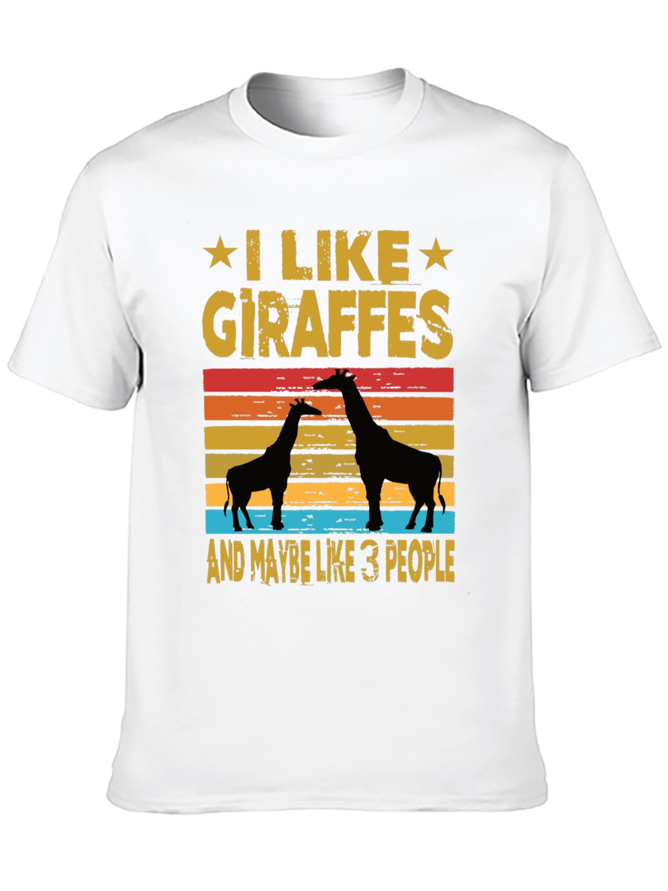 I Like Giraffes T-Shirt Animal Lover Tee
