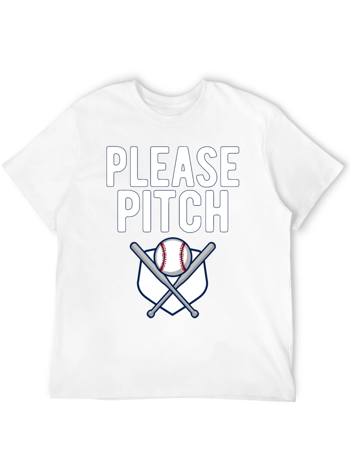 Please Pitch Baseball T-Shirt