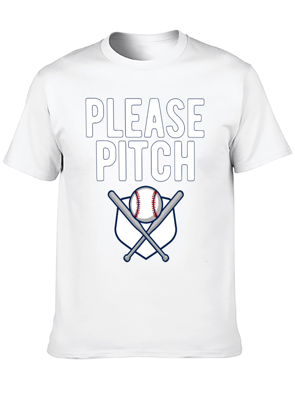 Please Pitch Baseball T-Shirt