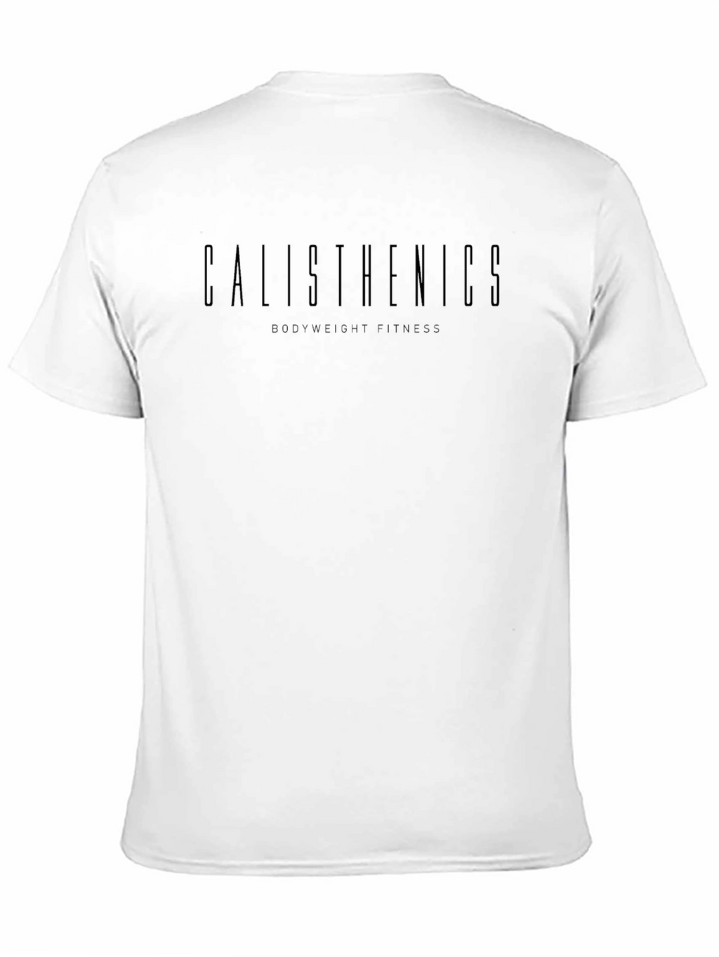 Calisthenics Black T-Shirt - Minimalist Design