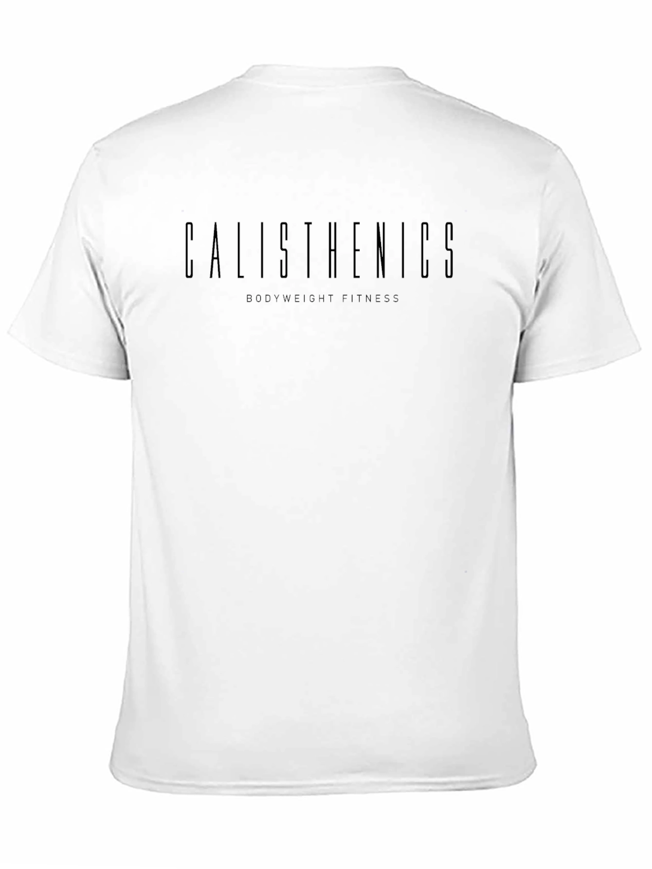 Calisthenics Black T-Shirt - Minimalist Design