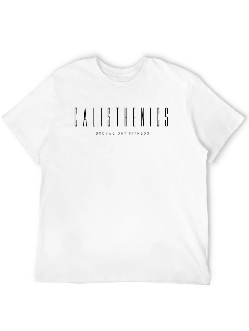 Calisthenics Black T-Shirt - Minimalist Design