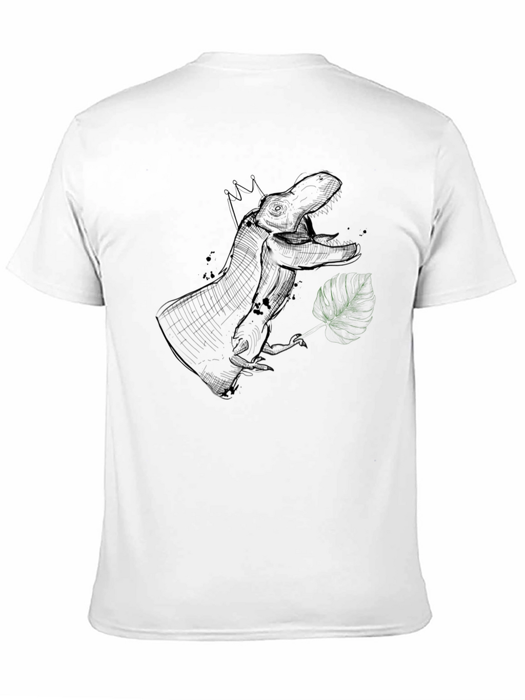King T-Rex Graphic Tee - Stylish Black Shirt