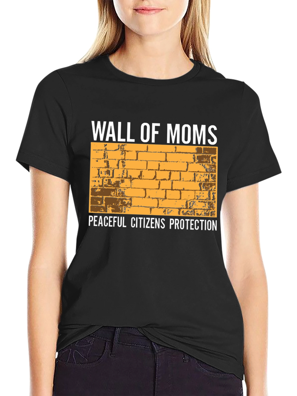 Wall of Moms Graphic Tee - Peaceful Citizens Protection