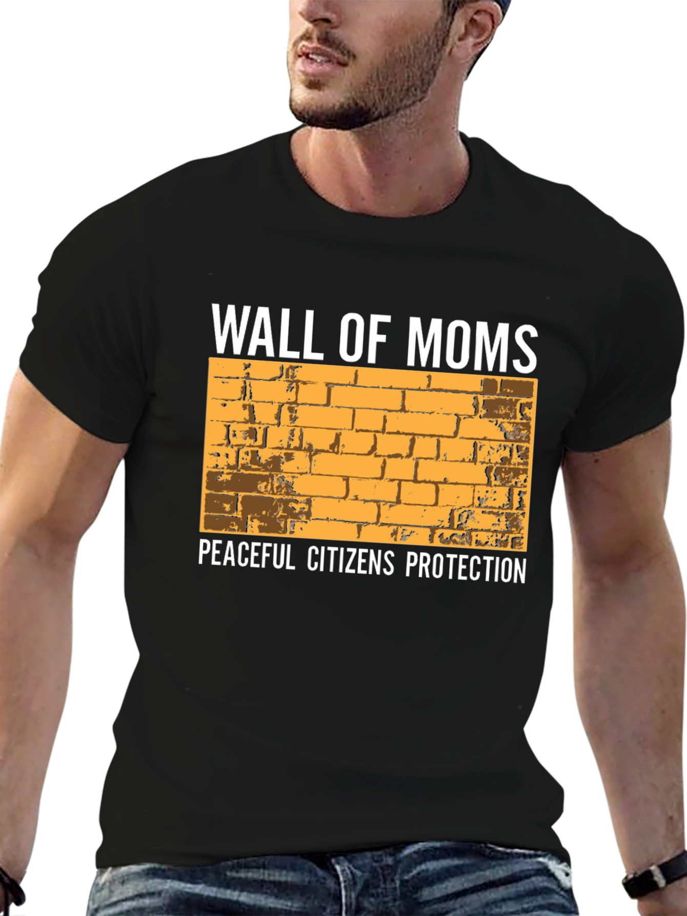 Wall of Moms Graphic Tee - Peaceful Citizens Protection