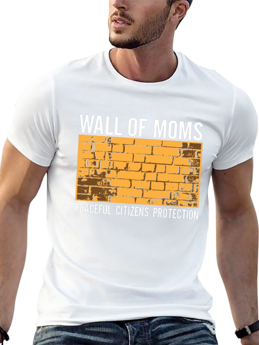Wall of Moms Graphic Tee - Peaceful Citizens Protection