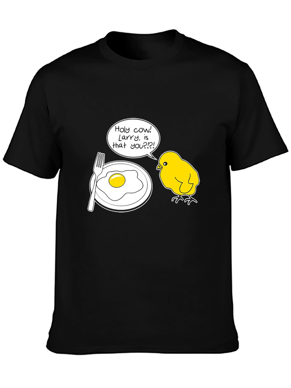 Funny Chick & Egg Humor Graphic T-Shirt