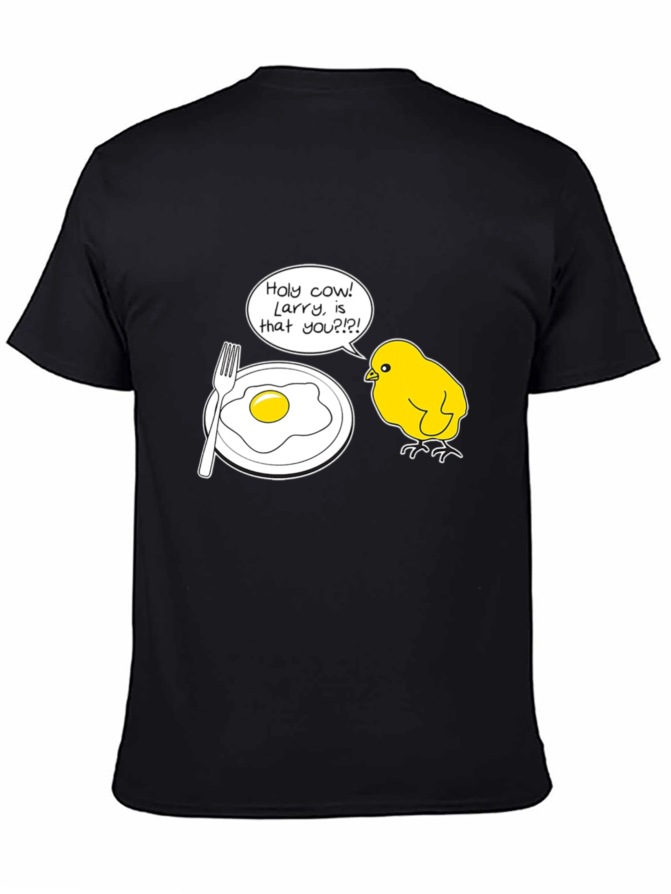 Funny Chick & Egg Humor Graphic T-Shirt