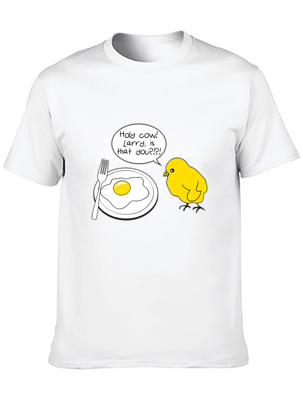 Funny Chick & Egg Humor Graphic T-Shirt