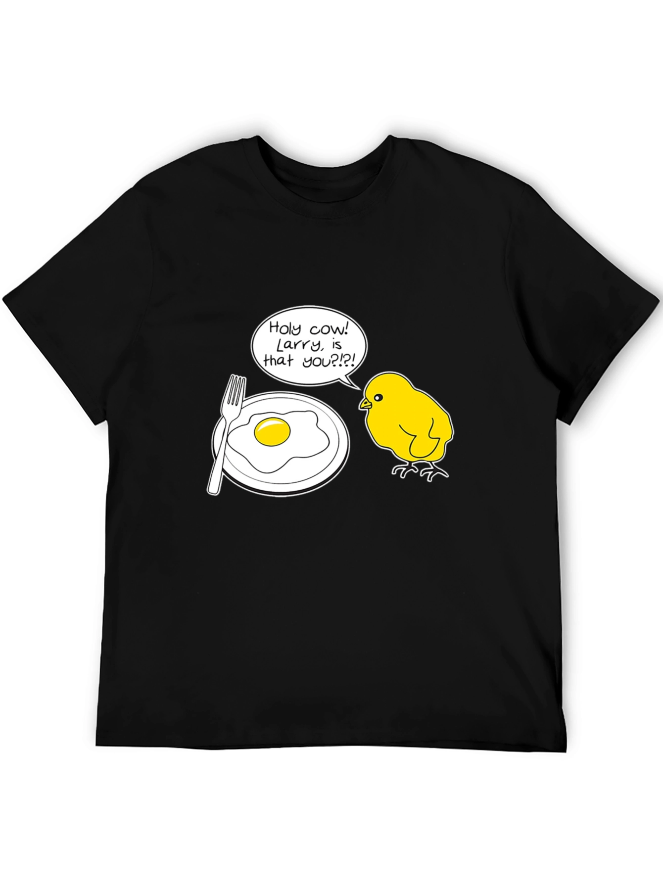 Funny Chick & Egg Humor Graphic T-Shirt