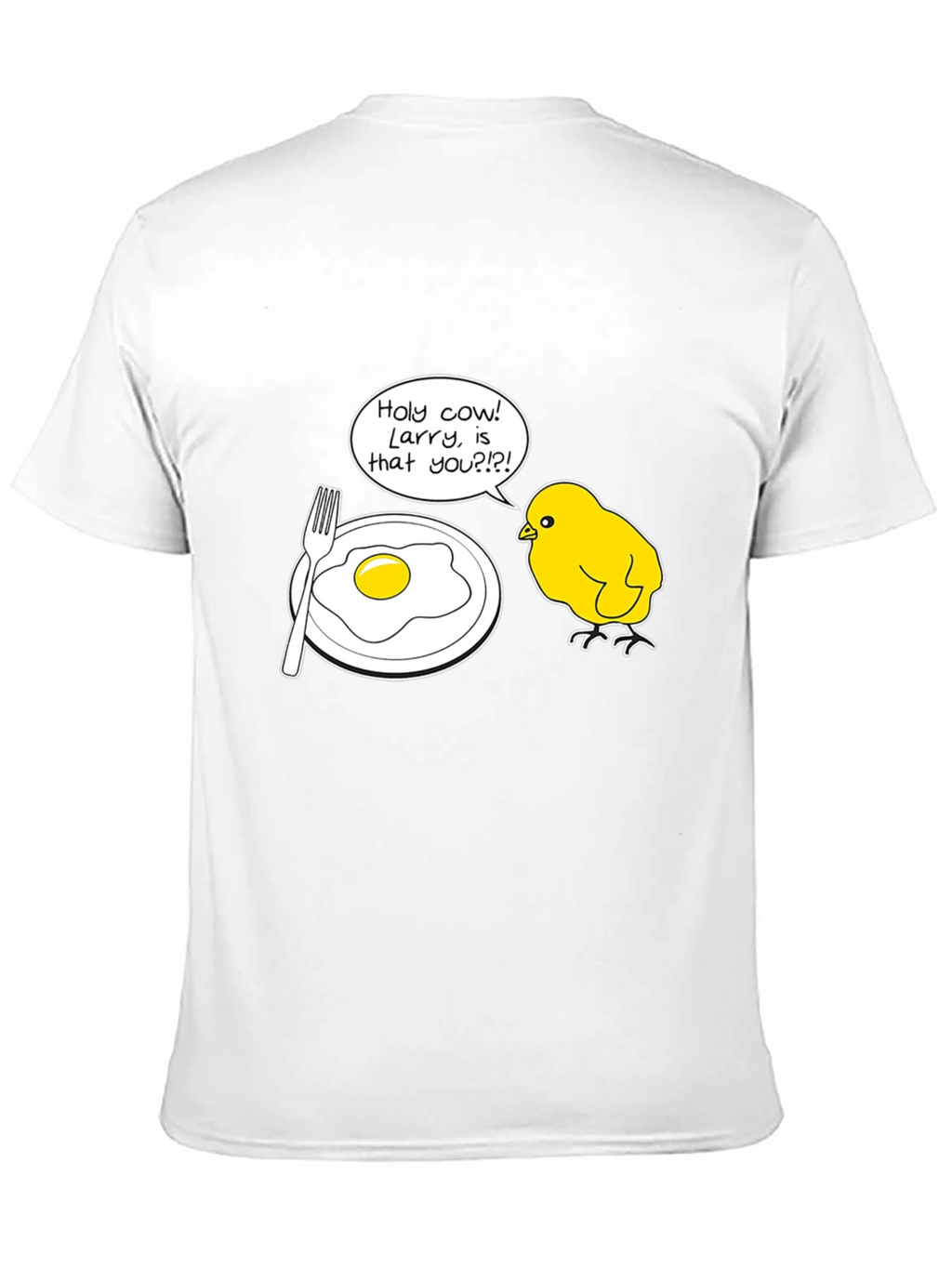 Funny Chick & Egg Humor Graphic T-Shirt